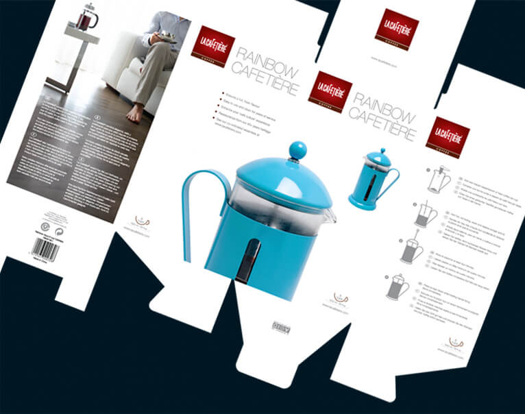 la cafetiere packaging design