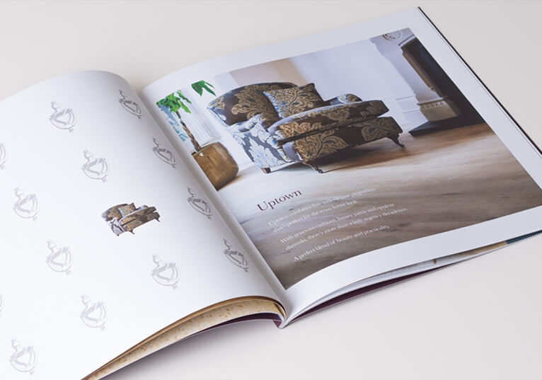 westbridge furniture brochure design