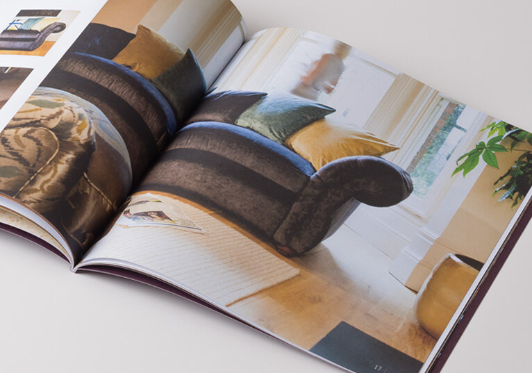 westbridge furniture brochure design